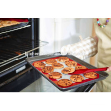 China Professional Manufacturer Food Grade Heat Resistant Reusable Non-stick Fiberglass Silicone Baking Mat for Oven
